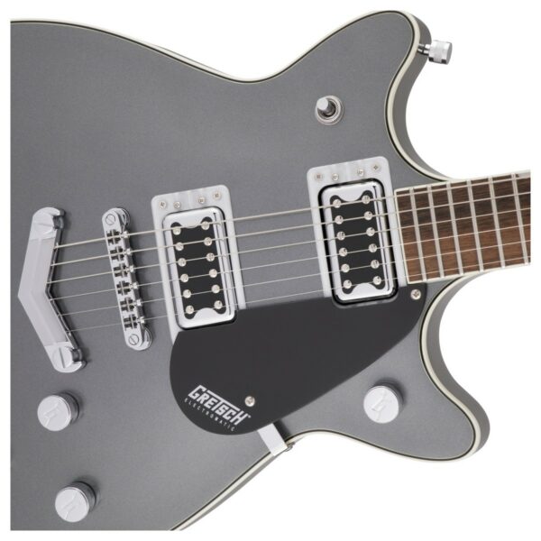 gretsch g5222 electromatic double jet london grey guitare electrique side4