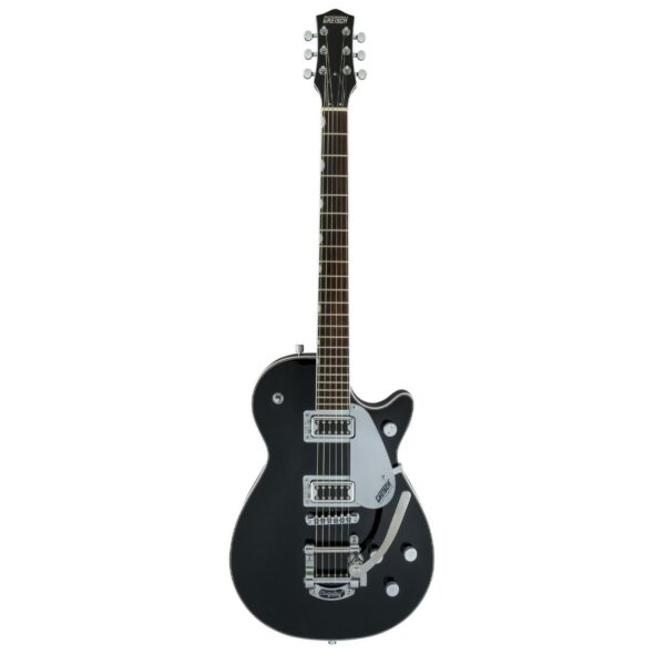 gretsch g5230t electromatic jet ft single cut with bigsby black guitare electrique