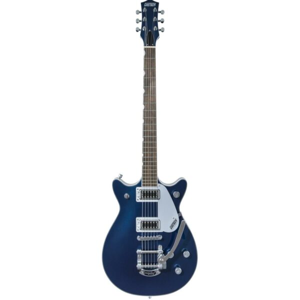 gretsch g5232t electromatic double jet ft bigsby midnight sapphire guitare electrique