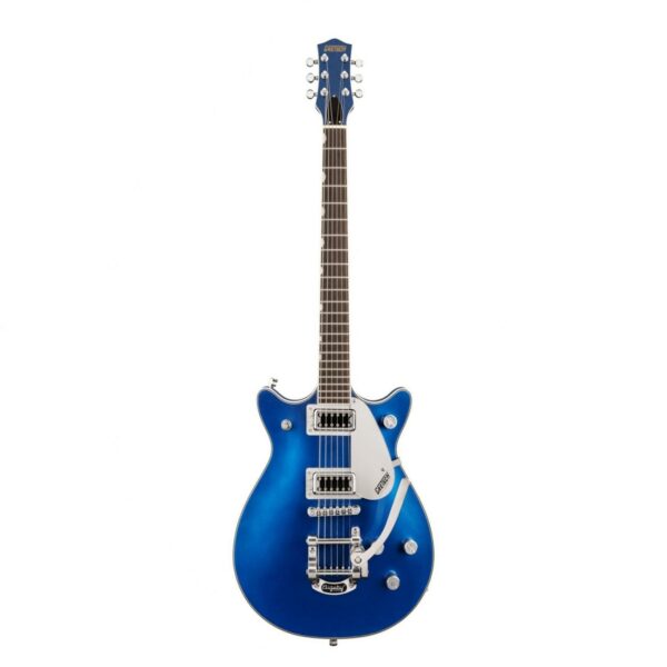 gretsch g5232t electromatic double jet ft with bigsby fairlane blue guitare electrique