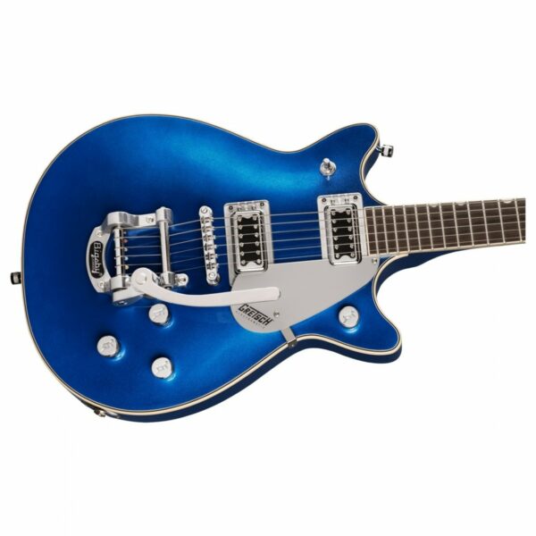 gretsch g5232t electromatic double jet ft with bigsby fairlane blue guitare electrique side3