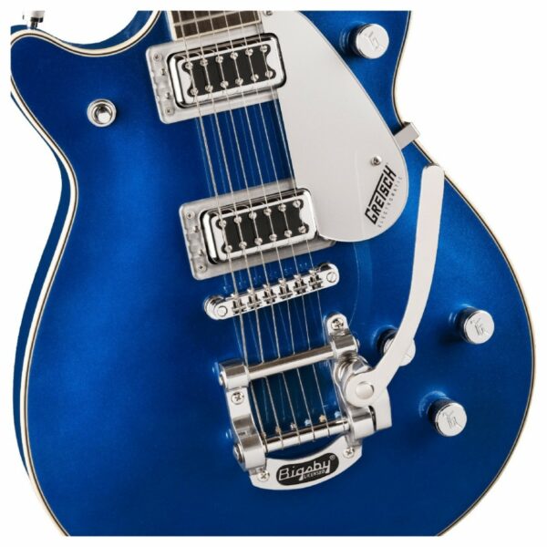 gretsch g5232t electromatic double jet ft with bigsby fairlane blue guitare electrique side4