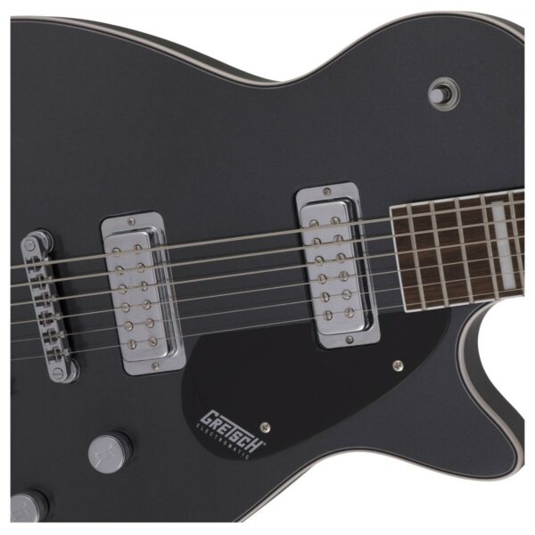 gretsch g5260 electromatic jet baritone london grey guitare electrique side4