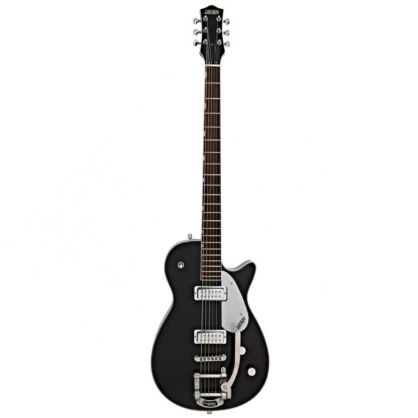 gretsch g5260t electromatic jet baritone w bigsby black guitare electrique
