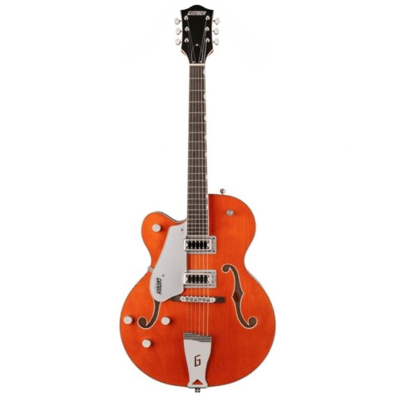 gretsch g5420t electromatic single cut left handed orange stain guitare electrique
