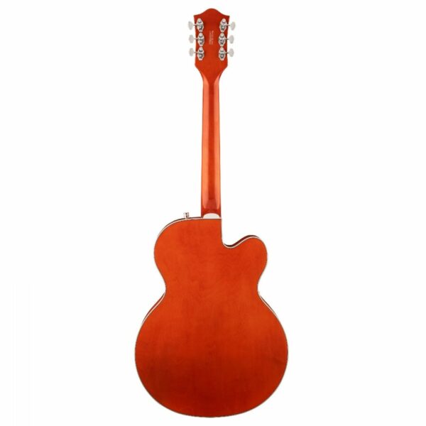 gretsch g5420t electromatic single cut left handed orange stain guitare electrique side2