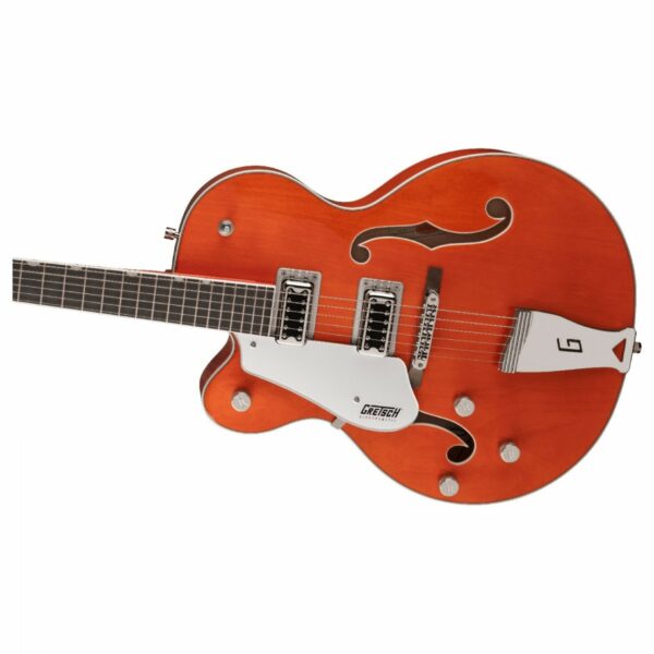 gretsch g5420t electromatic single cut left handed orange stain guitare electrique side3