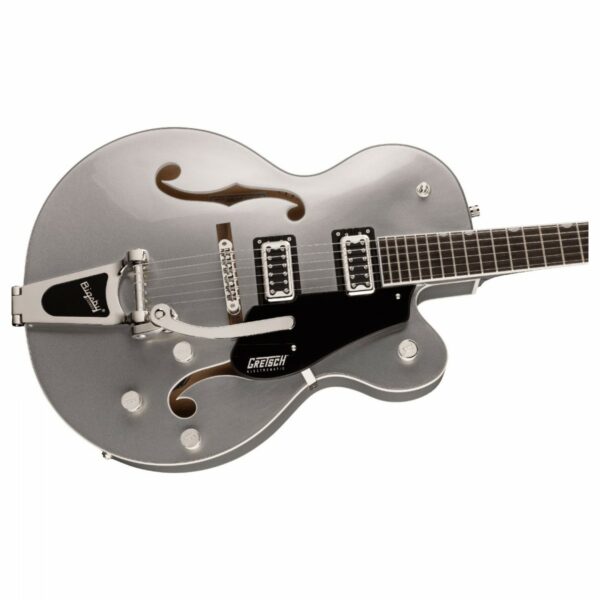 gretsch g5420t electromatic single cut with bigsby airline silver guitare electrique side3