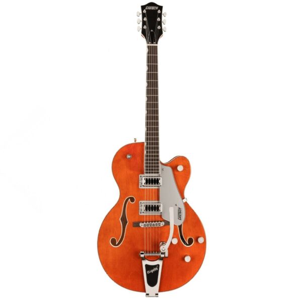 gretsch g5420t electromatic single cut with bigsby orange stain guitare electrique