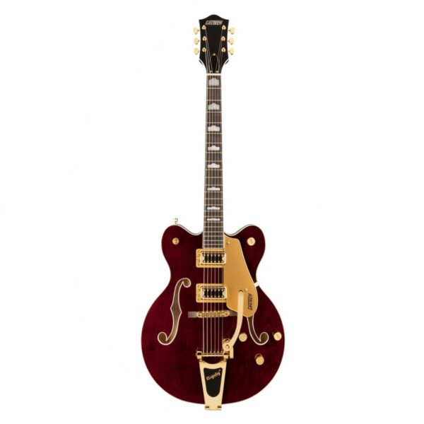 gretsch g5422tg electromatic double cut with bigsby walnut stain guitare electrique
