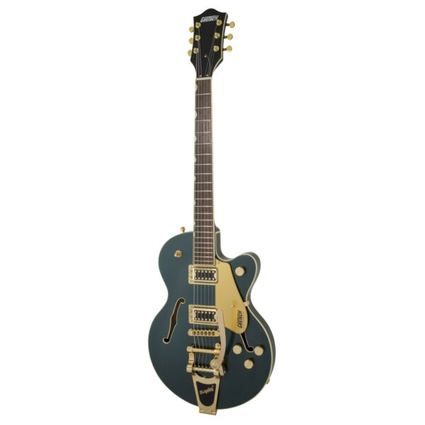 gretsch g5655tg electromatic center block jr singlecut cadillac green guitare electrique side3