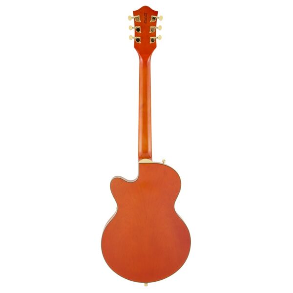 gretsch g5655tg electromatic center block jr. single cut orange stain guitare electrique side2