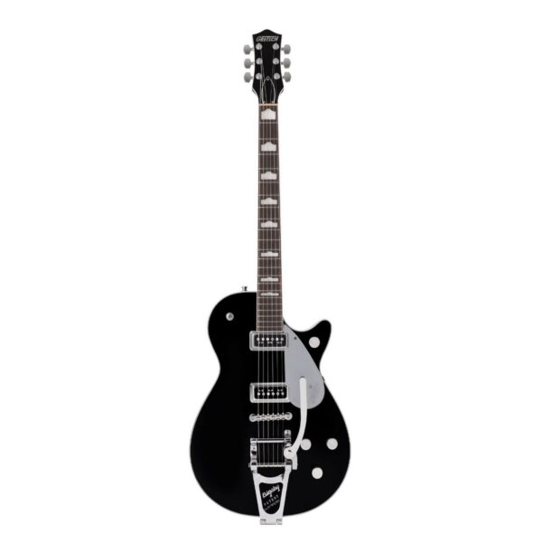 gretsch g6128t players edition jet ds w bigsby black guitare electrique