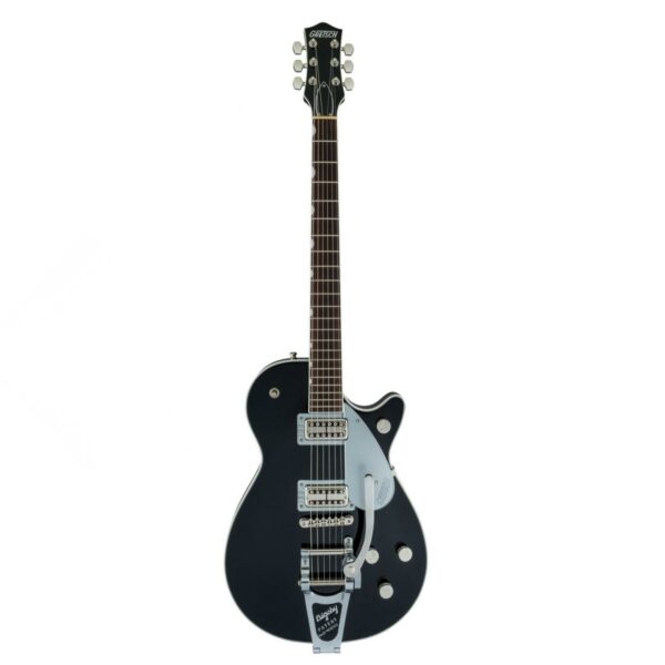 gretsch g6128t players edition jet ft with bigsby rw black guitare electrique