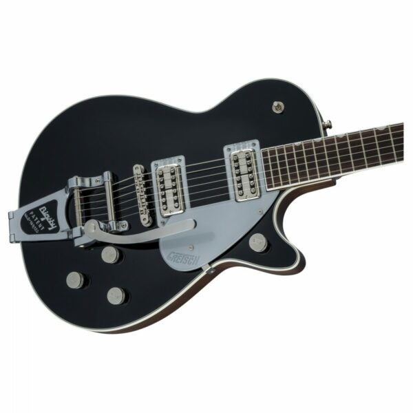gretsch g6128t players edition jet ft with bigsby rw black guitare electrique side3