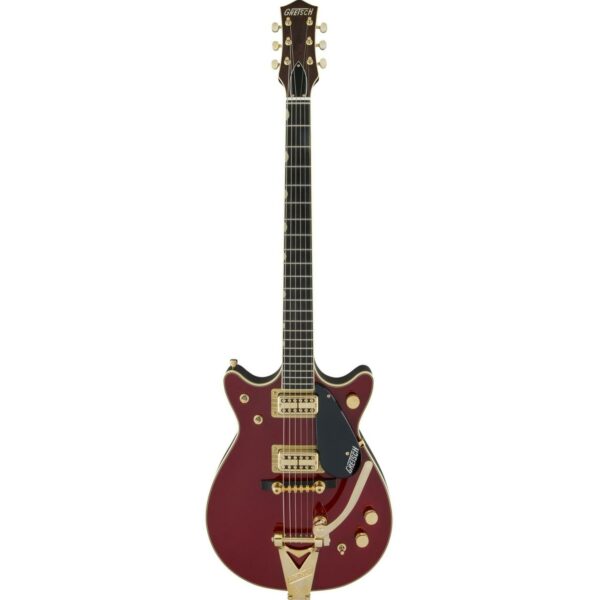 gretsch g6131t 62 vintage select 62 jet bigsby vintage firebird red guitare electrique