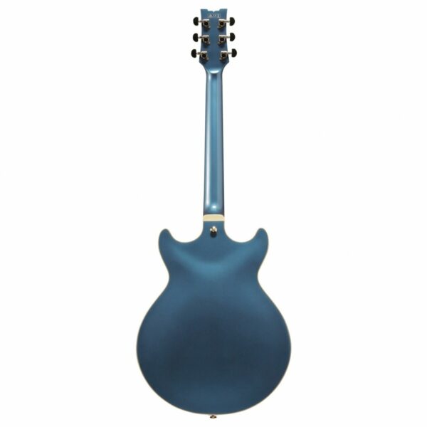 ibanez amh90 artcore expressionist prussian blue metallic guitare electrique side2