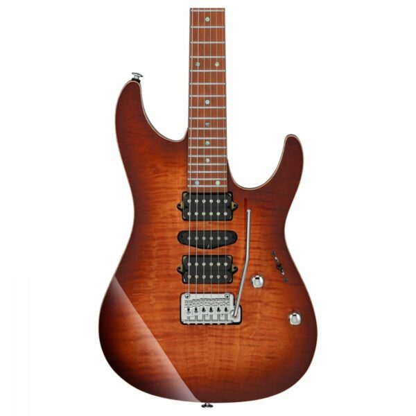 ibanez az2407f brownish sphalerite guitare electrique side4