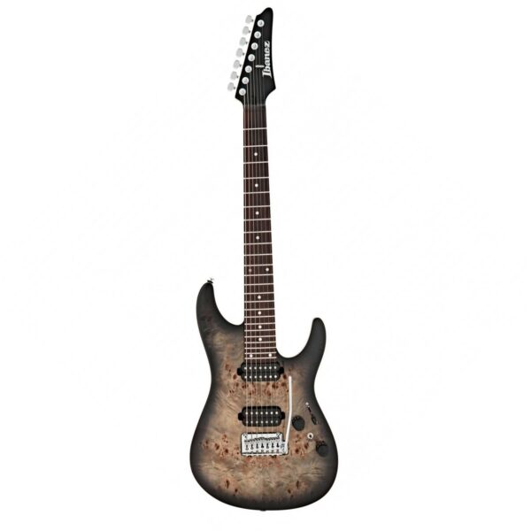 ibanez az427p1pb premium charcoal black burst guitare electrique