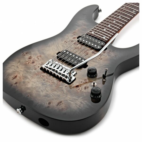 ibanez az427p1pb premium charcoal black burst guitare electrique side2