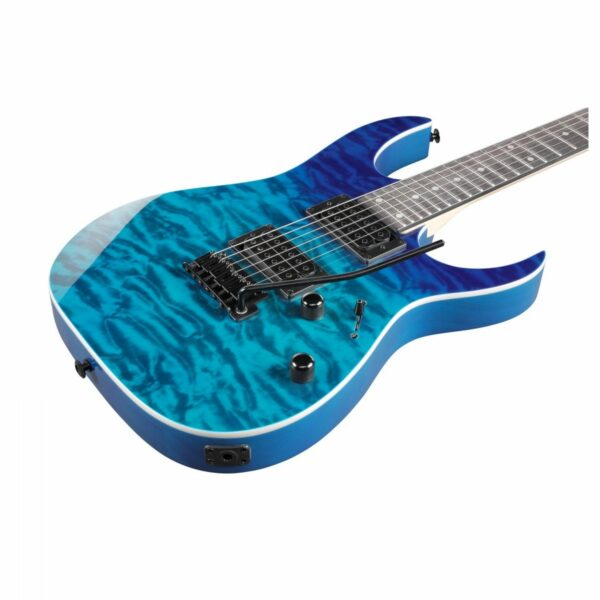 ibanez grg120qasp gio series blue gradation guitare electrique side2