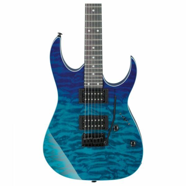 ibanez grg120qasp gio series blue gradation guitare electrique side4