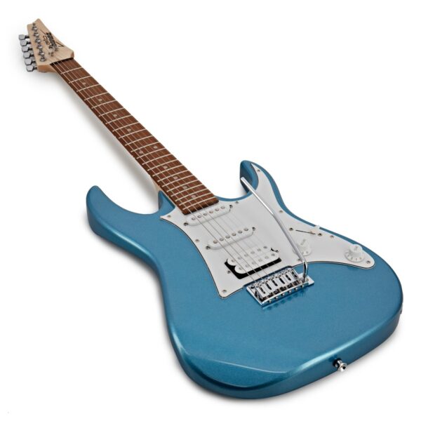 ibanez grx40 gio metallic light blue guitare electrique side3