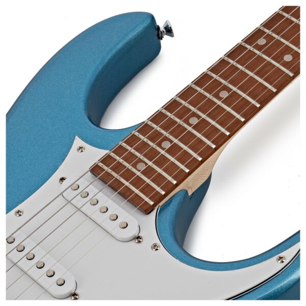 ibanez grx40 gio metallic light blue guitare electrique side4