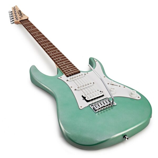 ibanez grx40 gio metallic light green guitare electrique side2