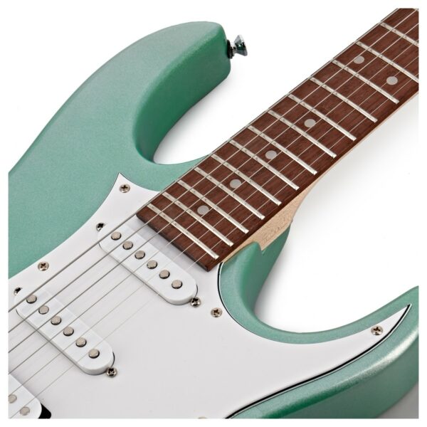 ibanez grx40 gio metallic light green guitare electrique side3