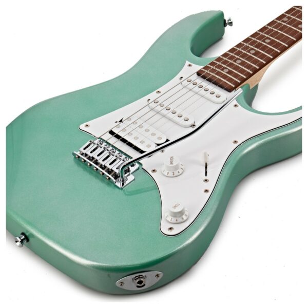 ibanez grx40 gio metallic light green guitare electrique side4