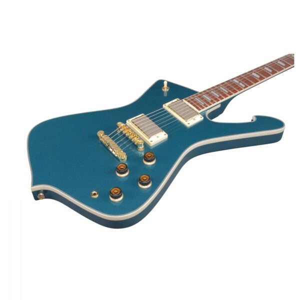 ibanez iceman w super 80 pickups antique blue metallic guitare electrique side4