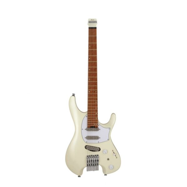 ibanez ichi10 ichika q series headless guitar vintage white matte guitare electrique