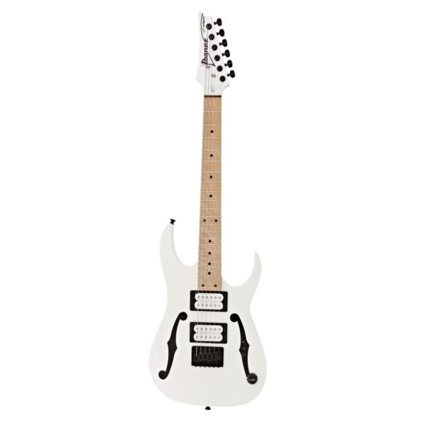ibanez pgmm31 paul gilbert mikro white guitare electrique