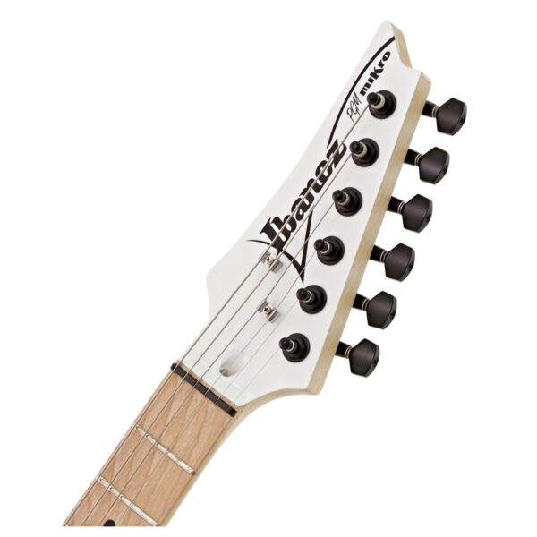 ibanez pgmm31 paul gilbert mikro white guitare electrique side3