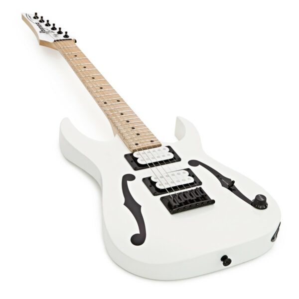 ibanez pgmm31 paul gilbert mikro white guitare electrique side4