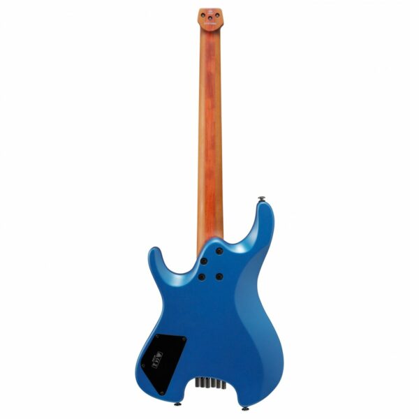 ibanez q52 q series headless guitar laser blue matte guitare electrique side2