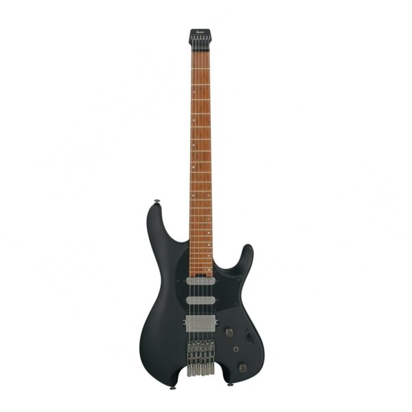 ibanez q54 q series headless guitar black flat guitare electrique