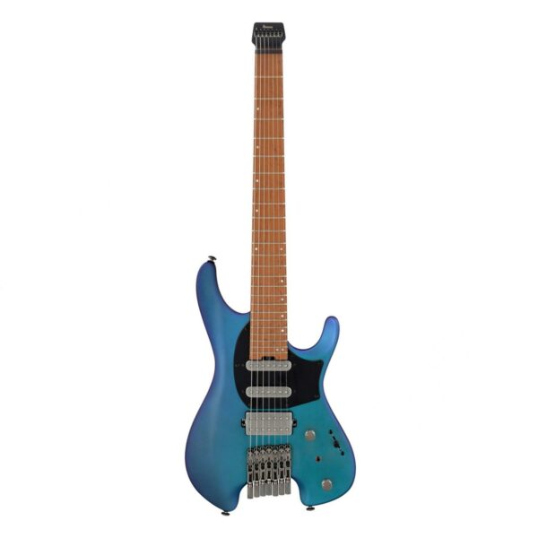 ibanez q547 q series blue chameleon metallic matte guitare electrique