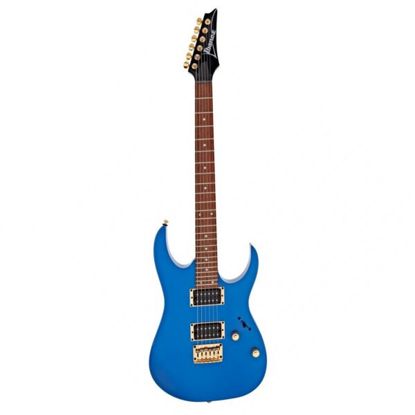 ibanez rg421g laser blue matte guitare electrique