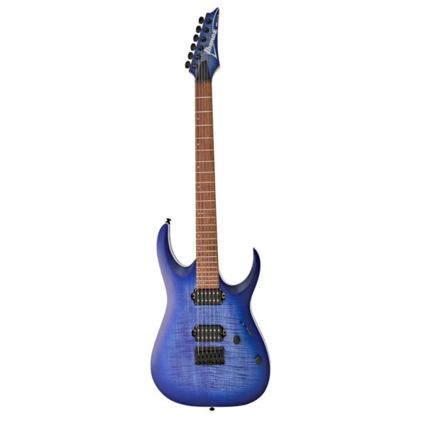 ibanez rga42fm blue lagoon burst flat guitare electrique