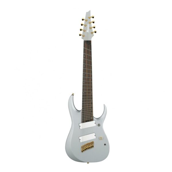 ibanez rgdms8 rg classic silver matte guitare electrique