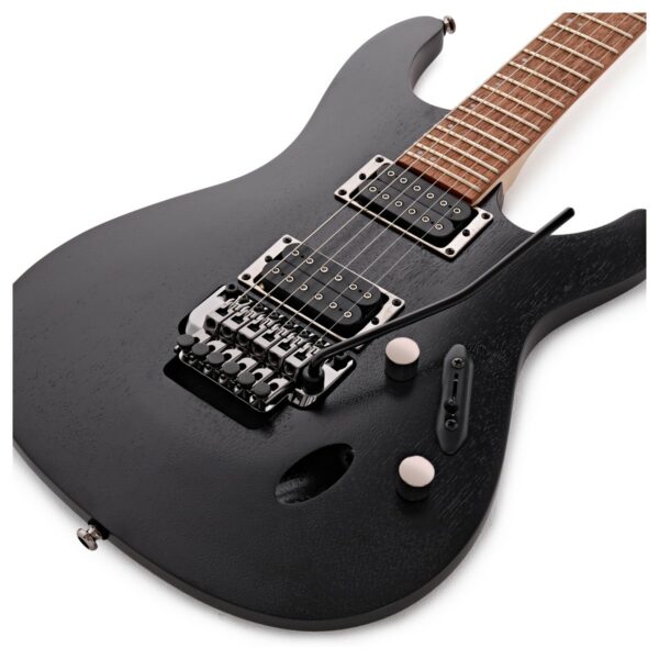 ibanez s520 weathered black guitare electrique side2