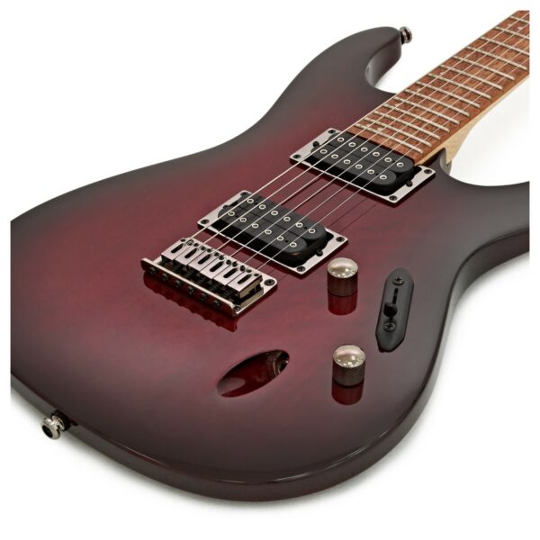 ibanez s521 blackberry sunburst guitare electrique side2