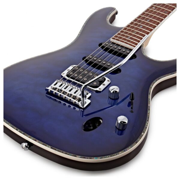 ibanez sa360nqm sapphire blue guitare electrique side3