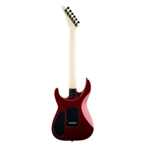 jackson js series dinky js12 amaranth fingerboard metallic red guitare electrique side2