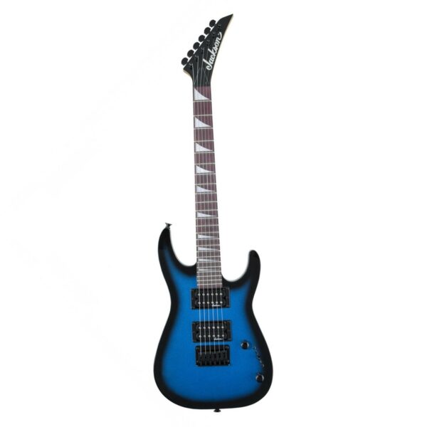 jackson js series dinky minion js1x metallic blue burst guitare electrique
