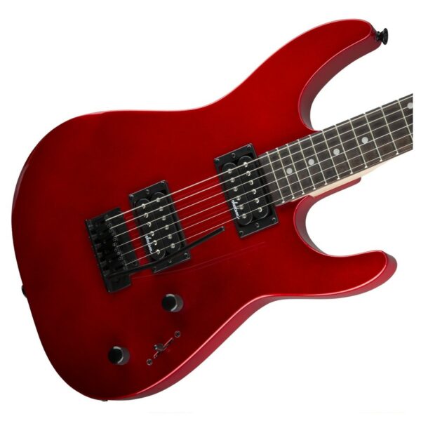 jackson js11 js serie dinky metallic red guitare electrique side3