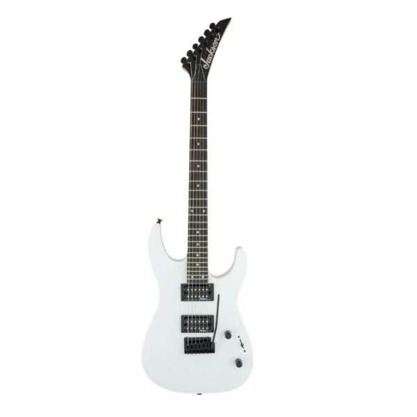 jackson js12 js series dinky gloss whitenearly new guitare electrique
