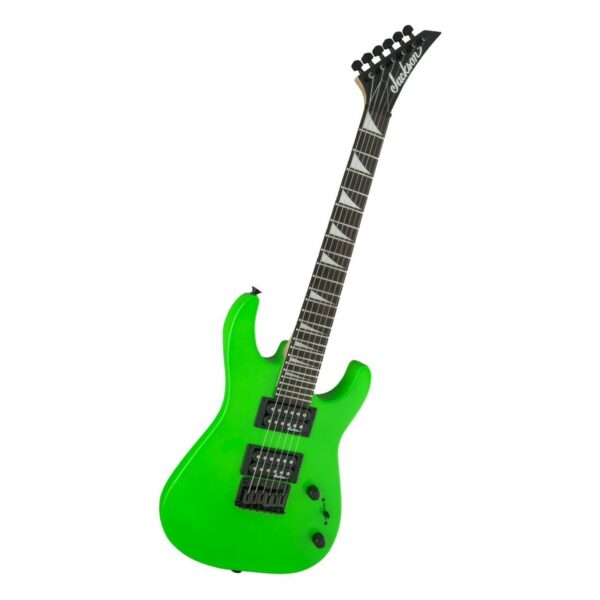 jackson js1x dinky minion am neon green guitare electrique side3